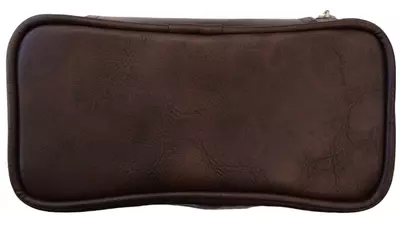 калъф за лула Angelo leather brown 2 pipes
