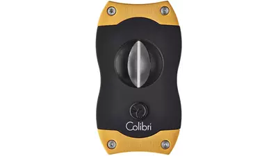 резачка Colibri V-CUT black and brushed gold