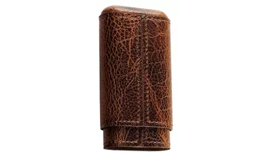 пурера Angelo cognac leather antique, cedar inside 3 cig