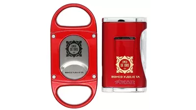 под. к-т ROMEO Y JULIETA D ORO cutter and lighter