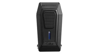 запалка Colibri QUANTUM Black III flame jet +V cutter