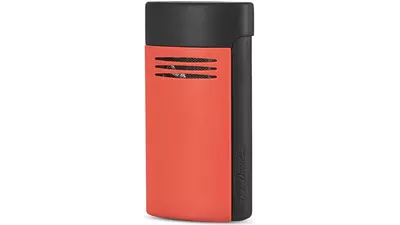 запалка S.T.DUPONT MegaJet matte black and red