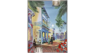 пепелник S.T.DUPONT Cuba porcelain
