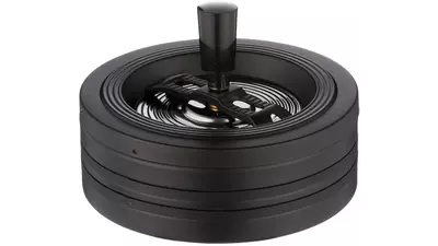 пепелник Angelo Spin ashtray black