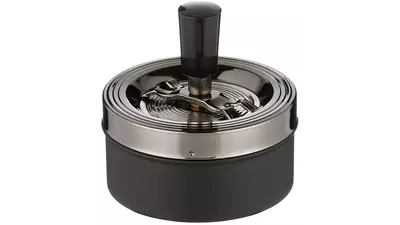 пепелник Angelo Spin black/ anthracite 9cm