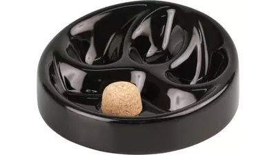 пепелник за лула Pipe round black 3 pipes